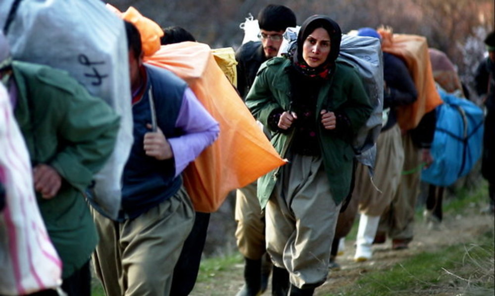 سمیرا ذکایی در نمایی از فیلم سینمایی «کژال»